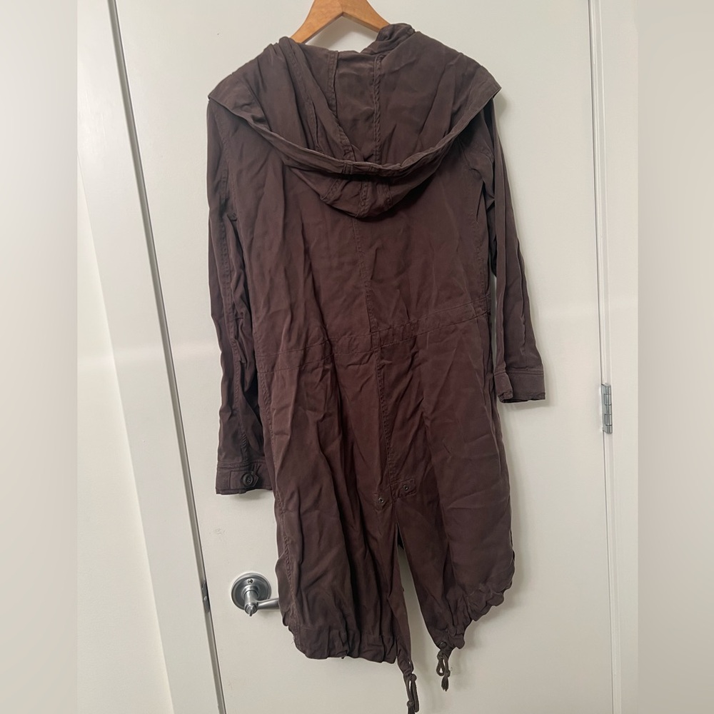 Silence + Noise (Urban Outfitters) Lightweight Hooded Jacket - Size Small - Picture 3 of 5